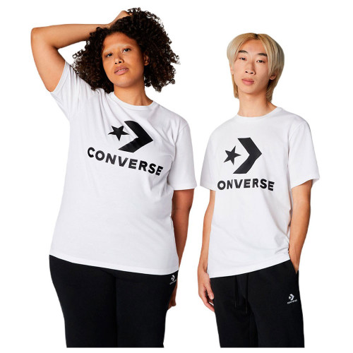 Converse Unisex κοντομάνικη μπλούζα Standard Fit Center Front Large Logo Star Chev SS Tee